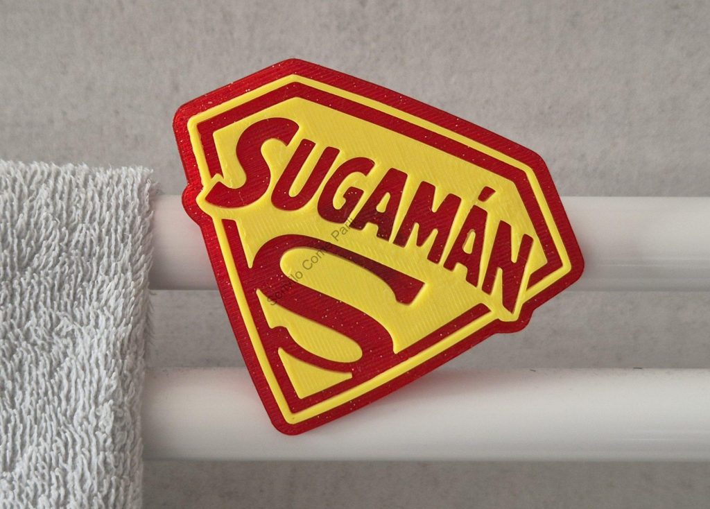 Magnete “Sugamàn” – Il supereroe Modenese