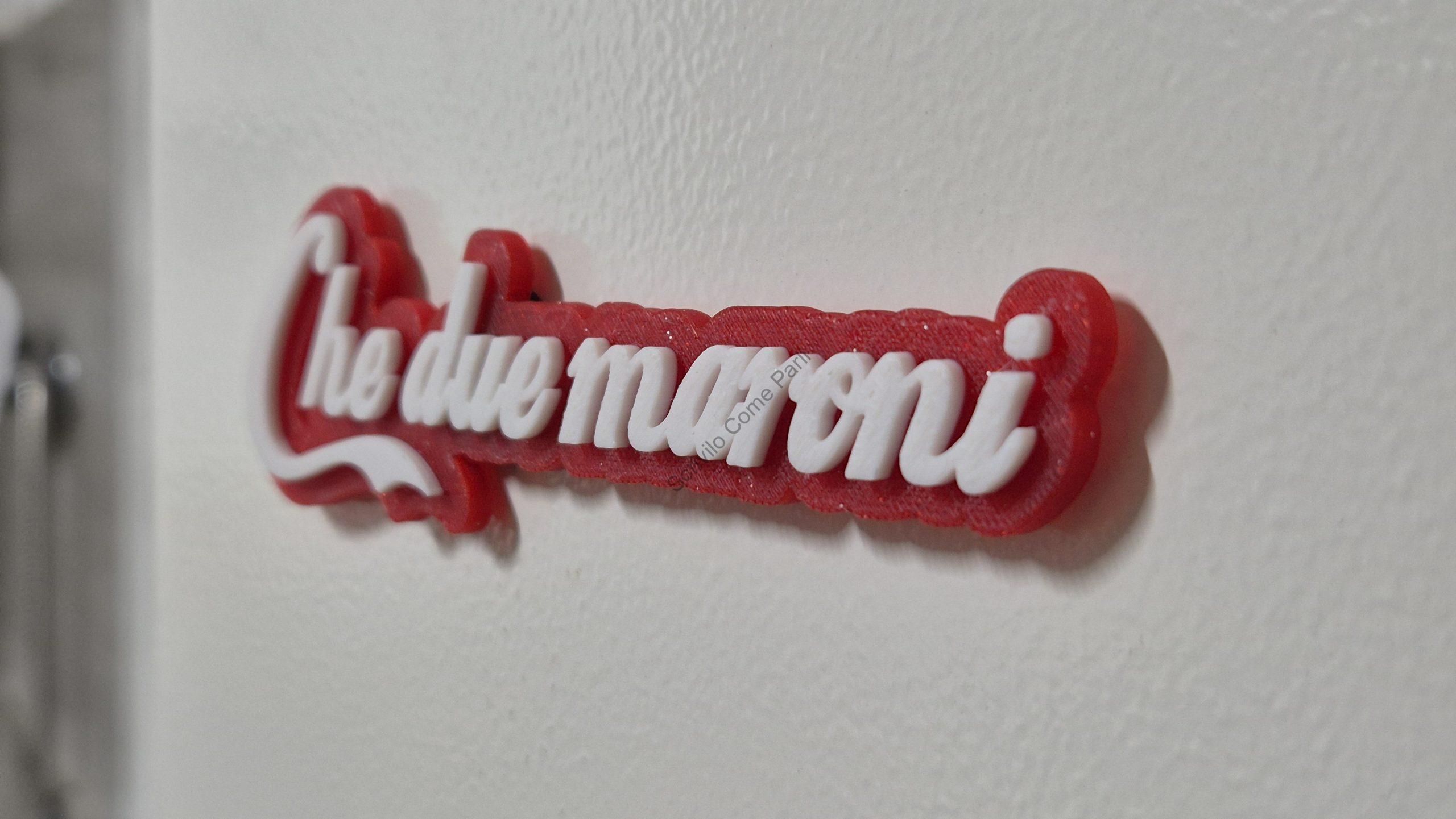 Magnete “Che due maroni” - immagine 2